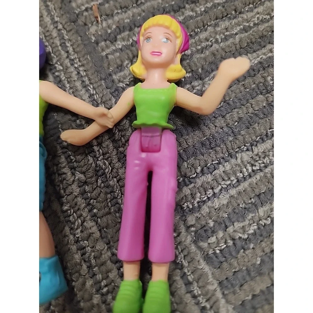 Mcdonalds‎ Happy Meal Toys 2003 Polly Pockets Toy Figures Lot Of 4